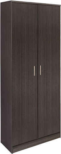 Δίφυλλη Ντουλάπα 60x42x180cm Zebrano