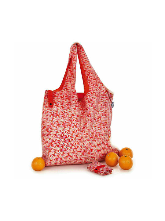 Fabric Shopping Bag Red