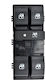 NTY Car Window Switch for Fiat Doblo Opel Combo 12pin Black