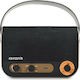 Aiwa RBTU-600 Portable Radio Rechargeable with Bluetooth and USB Black