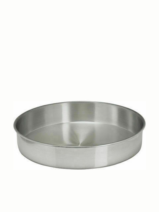 Χελβατζόγλου Ν34 Tăvi de copt Rotund Aluminiu 34cm