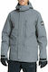 Quiksilver Mission Solid EQYTJ03266-SJE0 Männer Jacke aus für Ski & Snowboard Gray