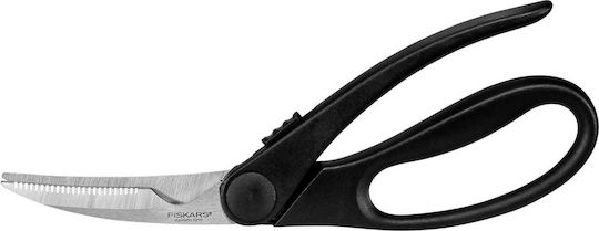 Fiskars Essential Poultry Shears 23cm Foarfecă Păsări de curte din oțel inoxidabil 23cm Negru