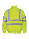 Fageo Reflective Work Jacket Hooded Yellow