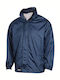 Fageo Waterproof Work Jacket Hooded Blue