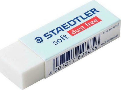 Staedtler Eraser for Pencil and Pen Soft 1pcs White