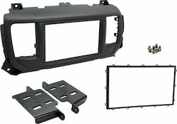 Connects2 DIN Fascia Panels 2 Din Peugeot Expert/Traveller 2DIN Front Panel for Peugeot Expert 2016-2021 Connects2 DIN Fascia Panels 2 Din Peugeot Expert/Traveller 2DIN Front Panel for Peugeot Expert 2016-2021