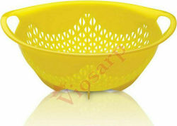 Viosarp Plastic Colander Pasta Κίτρινο 27x12cm 1pcs