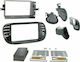 Connects2 Installation Kit 2 Din Fiat 500 Kit 2DIN Facia Plate for Fiat 500 2007 2015