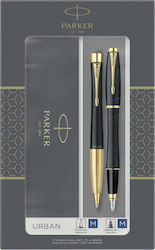 Parker Geschenkbox Σετ Στυλό Ballpoint με Πένα Muted Black G.C. (σε Χάρτινη Κασετίνα)