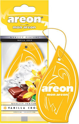Areon Car Air Freshener Tab Pendand Mon Vanilla Choco