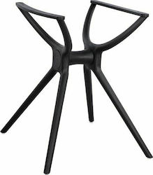 Freebox Polypropylene Table Stand with Adjustab...