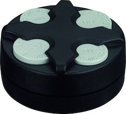 Richter Car Coin Holder 4 Θέσεων Euro Στρογγυλή