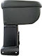 Cik Car Armrest for Renault Scenic 2009 S1 with Base Black