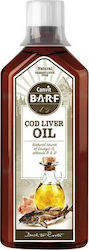 Canvit Barf Cod Liver Oil Supliment alimentar pentru câini în ulei 500ml 922054