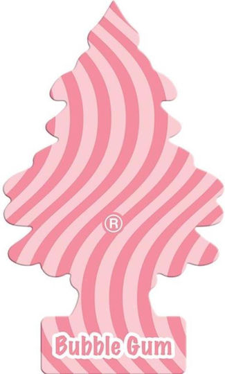 Little Trees Car Air Freshener Tab Pendand Bubble Gum