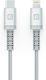 Evelatus Braided la Cablu Lightning Gri 1m (MFI08GR)