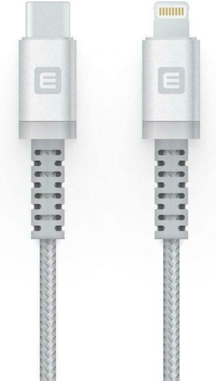 Evelatus Braided la Cablu Lightning Gri 1m (MFI08GR)