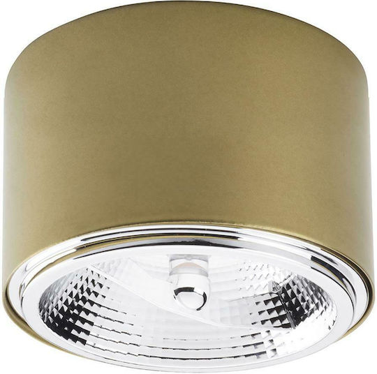 TK Lighting Single Spot with Socket AR111 in Gold Color TK Lighting Single Spot with Socket AR111 in Gold Color