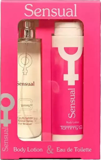 TommyG Сет за Дамски Парфюми с Лосион за Тяло Sensual Woman