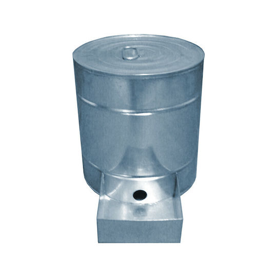 Biofan Galvanize Waterer for Dog 15lt in Silver Color