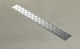 Tema Stainless Steel Channel Floor with Output 50mm and Size 33x11.1cm Silver Rain