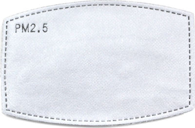 PM2.5 Filter für Schutzmaske in Weiß Farbe 10Stück