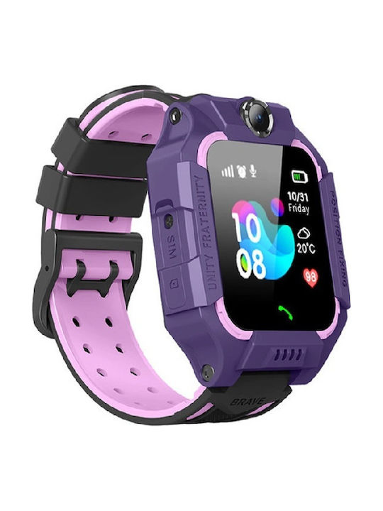 SPM Παιδικό Smartwatch με GPS & Κάμερα Μωβ