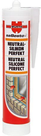 Wurth Neutral Perfect Σφραγιστική Σιλικόνη Ξύλου Καφέ 310ml