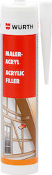 Wurth Filler Ακρυλική Σιλικόνη Ξύλου Καφέ 310ml