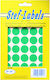 Stef Labels Round Small Adhesive Green Label 19...