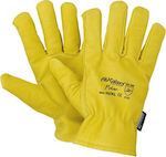 Galaxy Polar Safety Glofe Leather Yellow