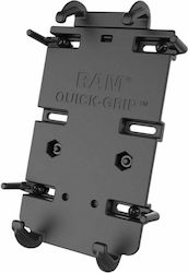 RAM Mount Quick-Grip XL Βάση Κινητού Μοτοσυκλέτας με Ρυθμιζόμενο Βραχίονα για το Τιμόνι με Μπίλια
