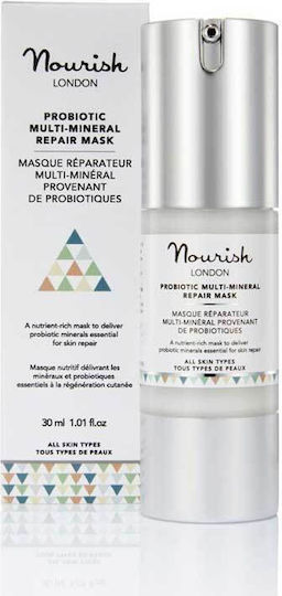 Nourish London Probiotic Multi-Mineral Repair Mask Μάσκα Προσώπου 30ml