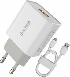WK WP-U57 18W με Καλώδιο USB-C