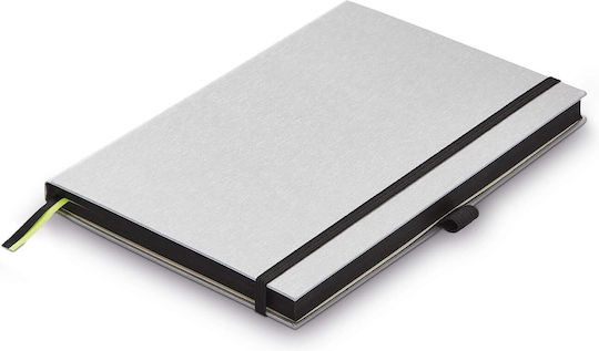 Lamy Hardcover Σημειωματάριο A5 96 Φύλλων Καρέ με Σκληρό Εξώφυλλο, Στυλοθήκη και Λάστιχο Μπλε