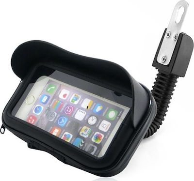 Mount Phone Motorcycle with Waterproof Case 5.5" for Mirror up to 6''