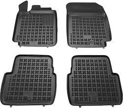 Rezaw Plast Σετ Μπροστινά και Πίσω 4τμχ για Renault Latitude 2011+ Μαύρα Rezaw Plast Σετ Μπροστινά και Πίσω 4τμχ για Renault Latitude 2011+ Μαύρα