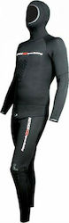 Pathos Onyx Full Diving Suit Shaved for Spearfishing Black 9mm E20389mm