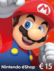 Nintendo eShop Card 15 Ευρώ Key