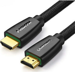 Ugreen HDMI 2.0 împletitură Cablu HDMI de sex masculin - HDMI de sex masculin 2m Negru