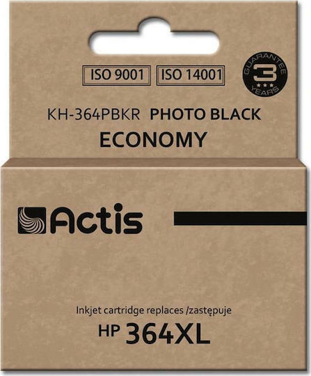 Actis Inkjet Printer Compatible Ink HP 364XL CB322EE 12ml Black