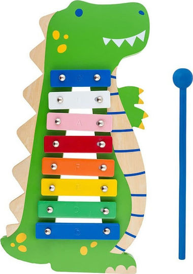 Stephen Joseph Wooden Xylophone Dinosaur for 3+ Years