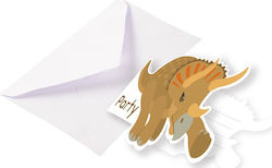 Amscan Invitations Dinosaurs 8pcs 9903979Dinosaur Party Invitations 8 pieces