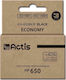 Actis Inkjet Printer Compatible Ink HP 650 CZ101AE 15ml Black