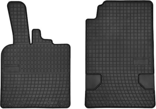 Frogum Front Mats 2pcs for Smart ForTwo 2007-2014 Black