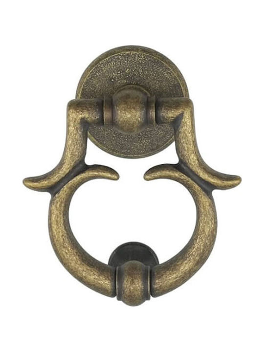 Klopfer Vordertür Barocco Bronze