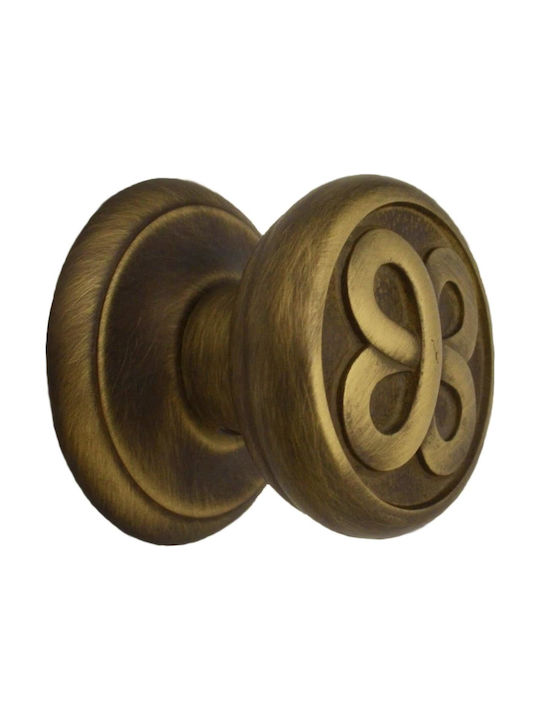 Knob Front Door Arezzo 1420 Satine Bronzé