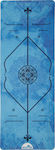 Niyamas Samatva Yoga/Pilates Mat Blue with Carry Strap (185x68x0.5cm)