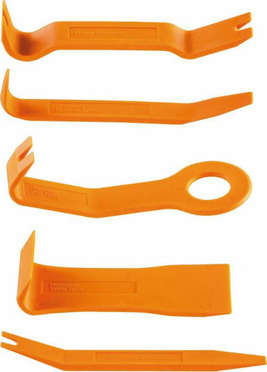 NEO NEO Car Hand Tools Upholstery-Radio Removal Tool Set 5 Pieces